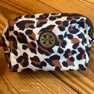 Tory Burch Leopard Makeup Case